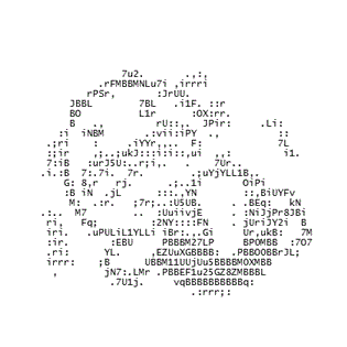 Crying ASCII animation